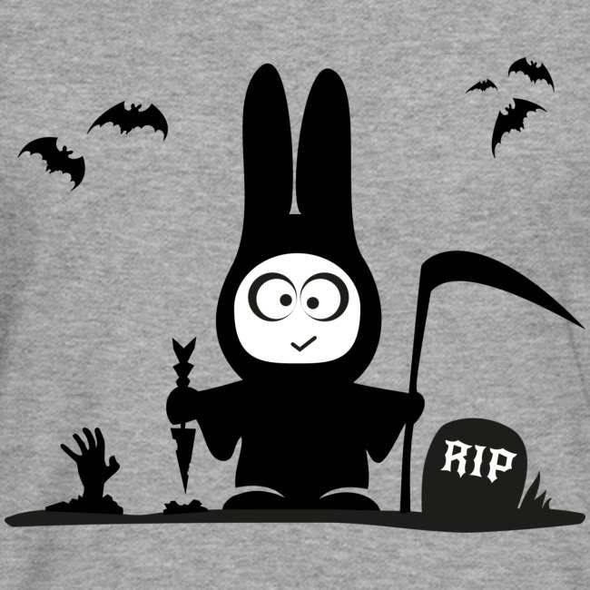 Halloween Hase Kaninchen Fledermaus RIP Sense Tod