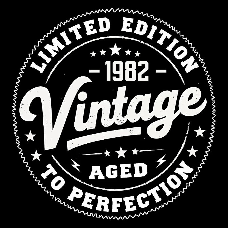 Legend since 1982 Awesome since 1982 Retro 1982