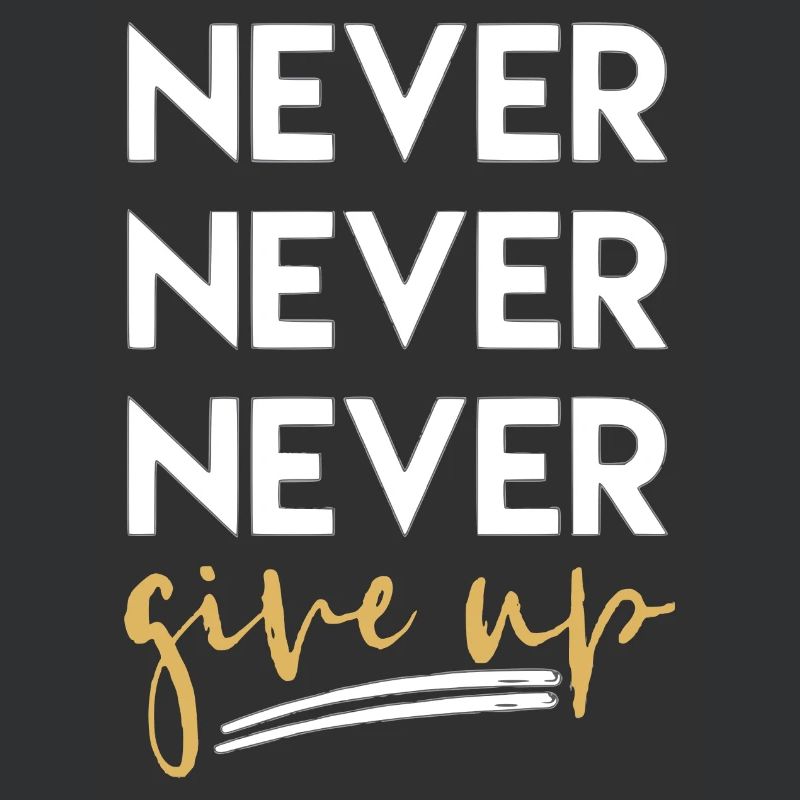 Never Give Up Motivation Persevering Workout Gym