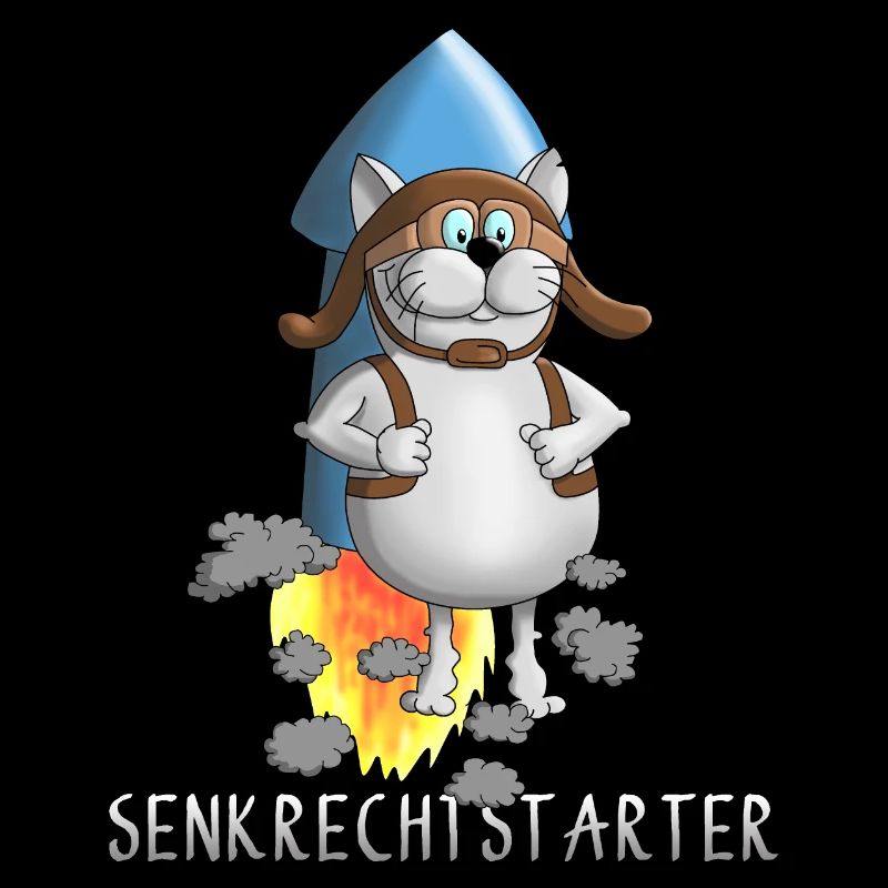 Funny rocket - take off - takeoff