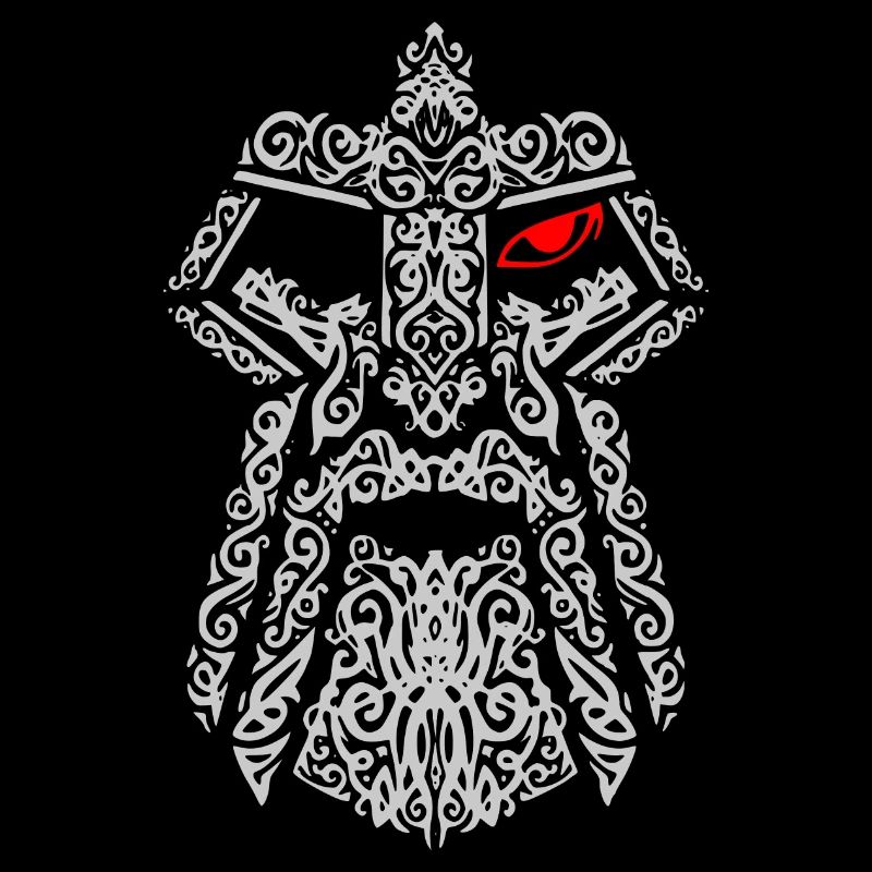 Odin's Eye - Runic Face - Vikings