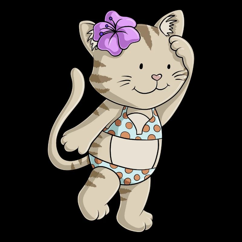 Bikini Katze Comic