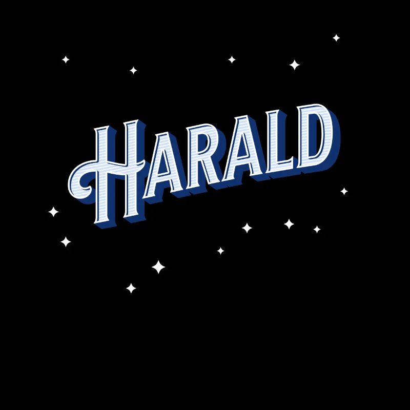 Harald name personalized