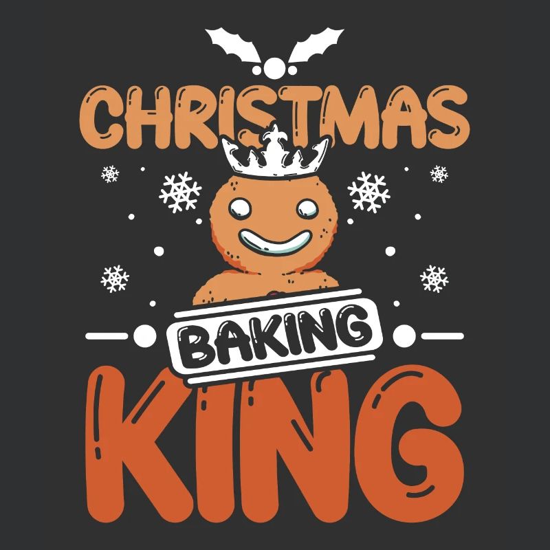 Roi de la cuisson des biscuits de Noël