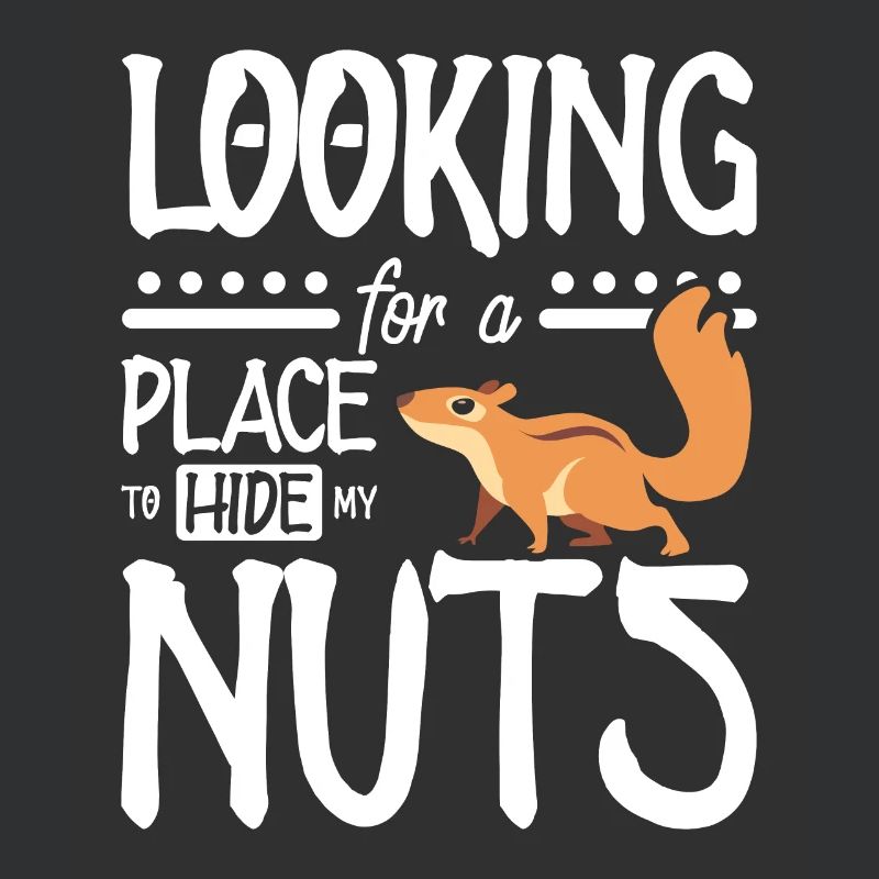 Funny Squirrel looking for a place to hide my nuts