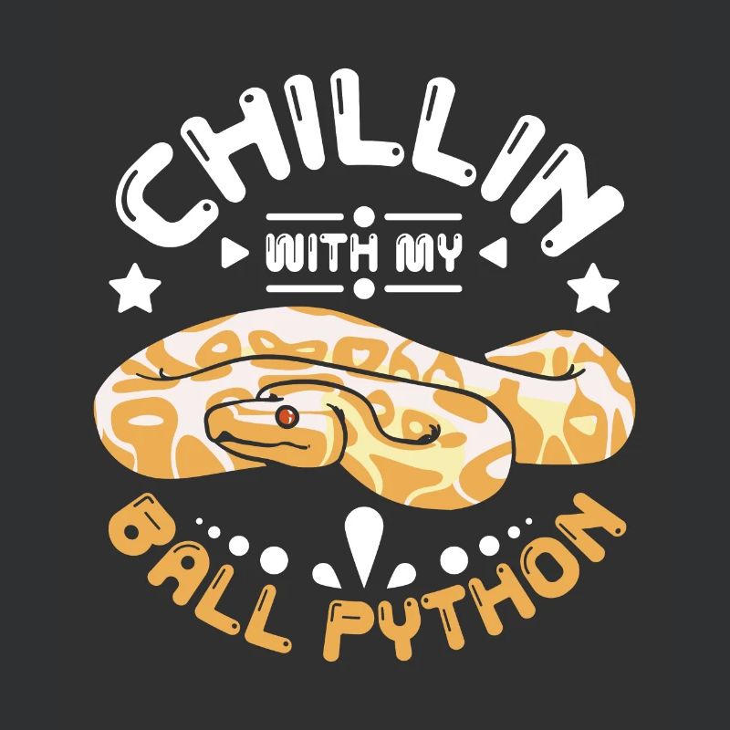 Chillin avec mon python royal