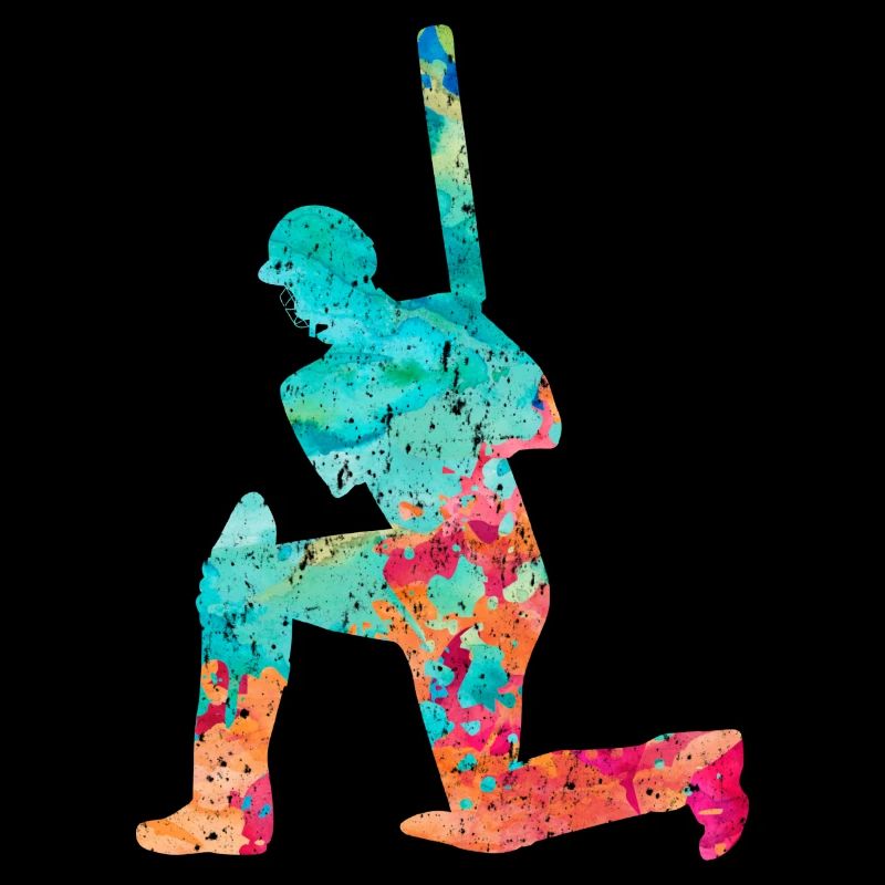 Joueurs de cricket à Popart