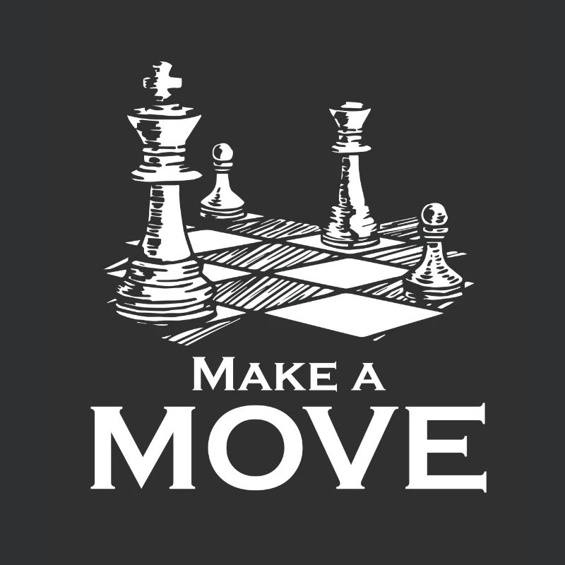 Chess pieces gift colorful game strategy
