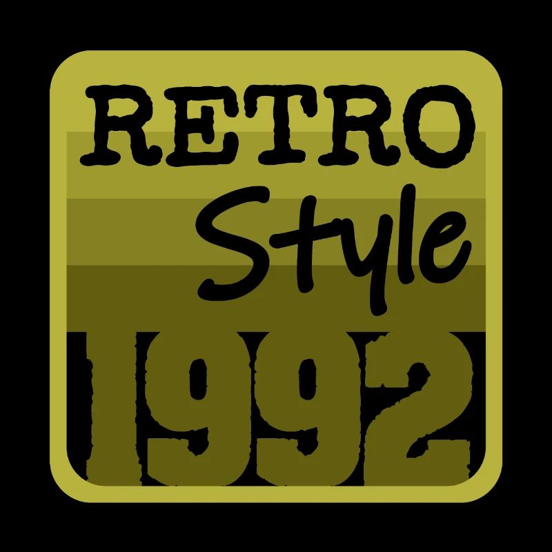 Retro style 1992