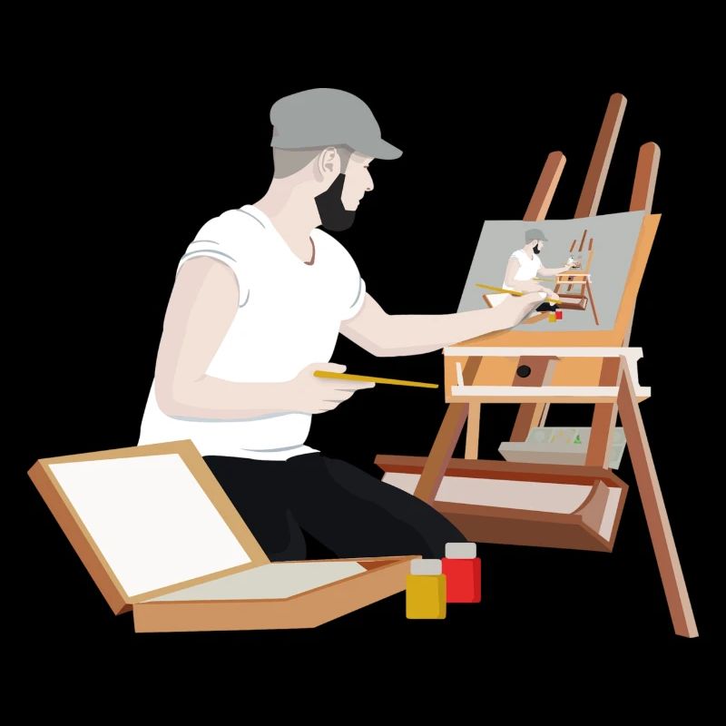 Painter Draw Painting Paint Picture