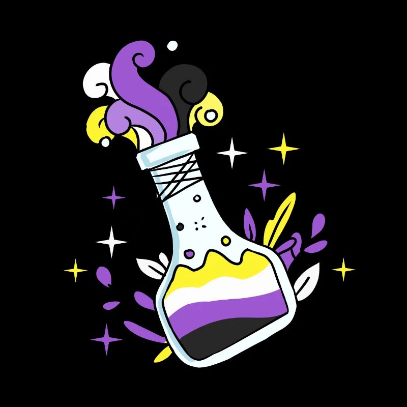 Nonbinary Pride Zaubertrank Nonbinary Pride