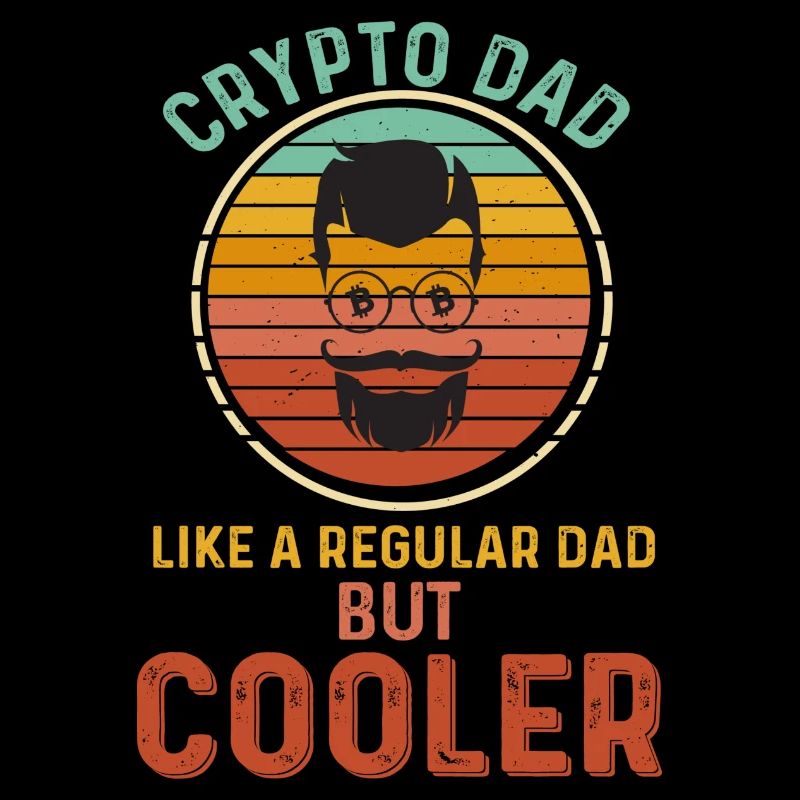 crypto dad Krypto Papa Bitcoin Vater