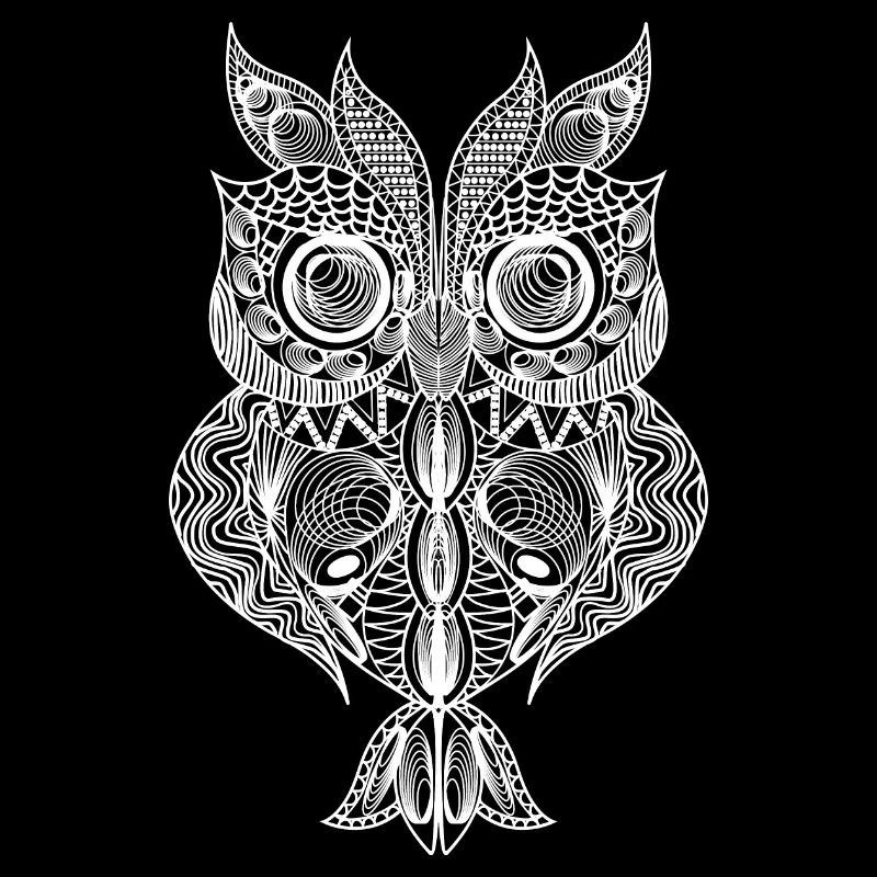 Mandala hibou