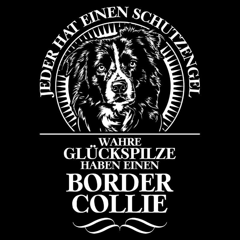 BORDER COLLIE Schutzengel Hunde Spruch Wilsigns