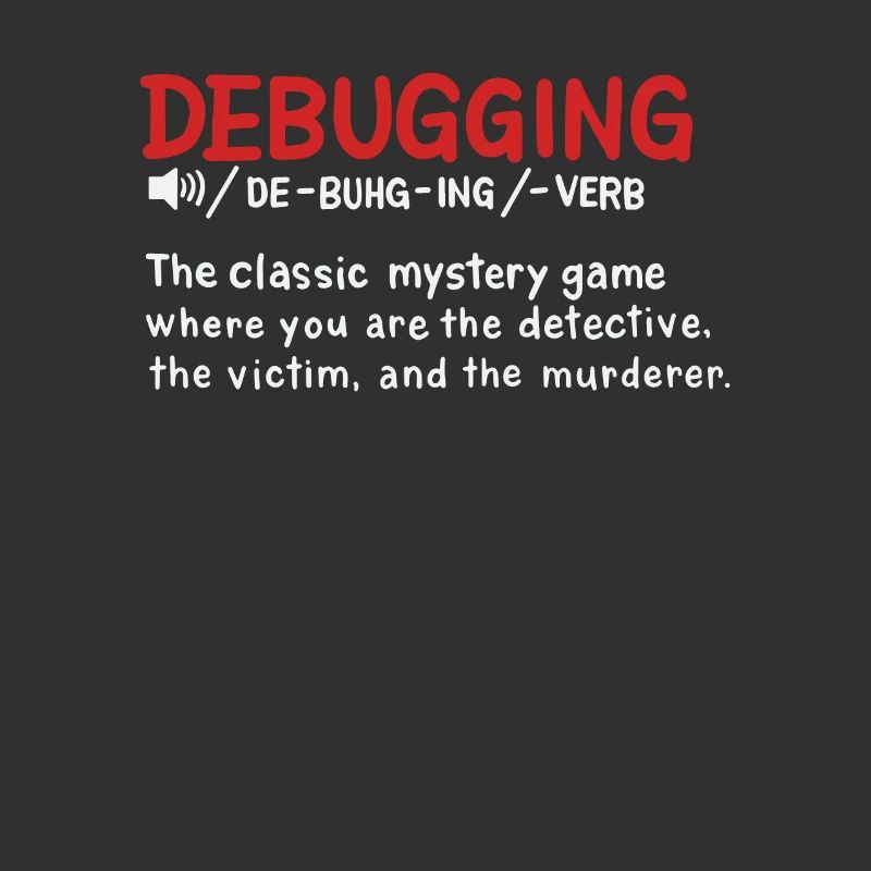 Debugging dictionary styled Definition