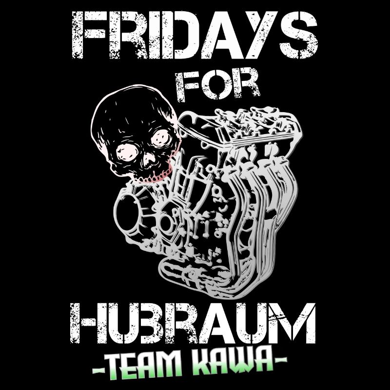 Fridays for displacement, white, Team Kawa