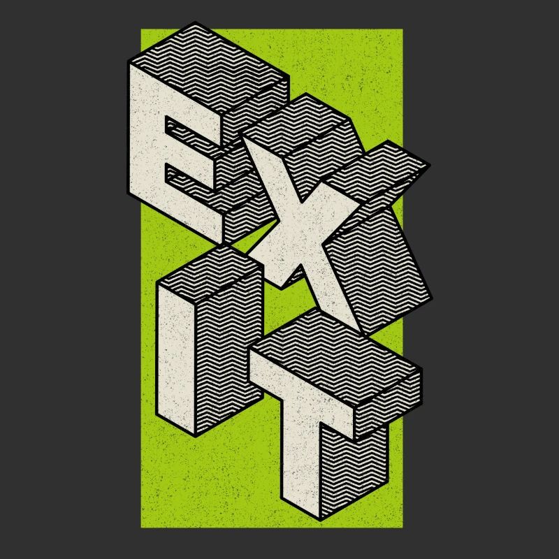 Exit - take the exit - in green