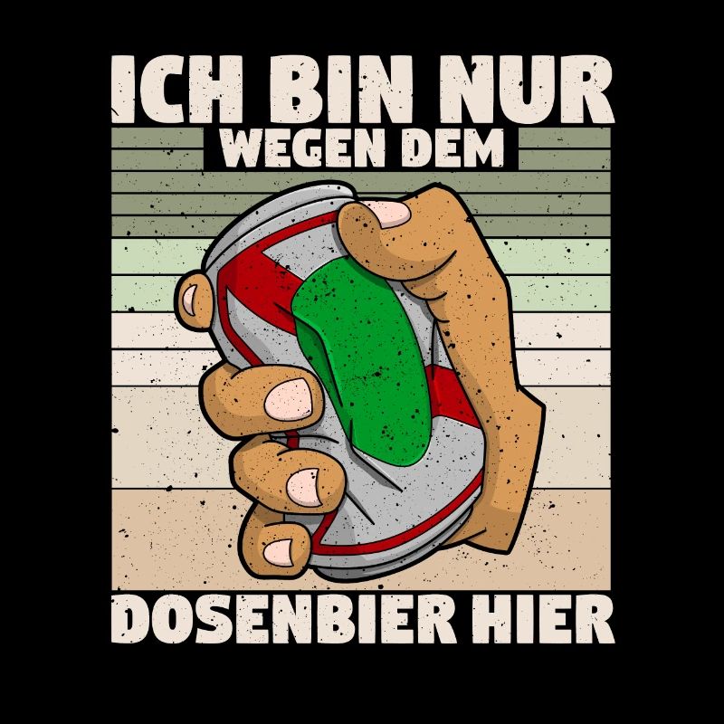 Bier Alkohol Suafen Dosenbier Biertrinker Geschenk