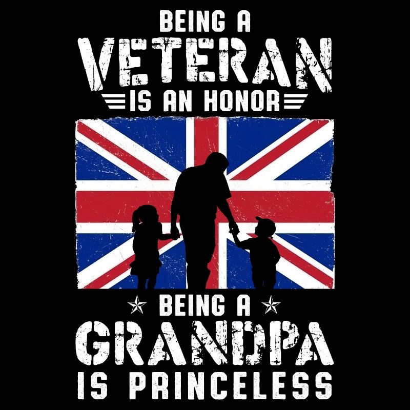Ein Veteran ist eine Ehre, ein Opa zu sein, ist unbezahlbar