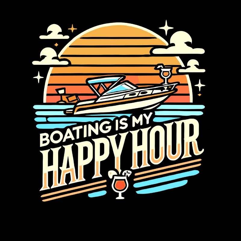 Bootfahren ist meine Happy Hour