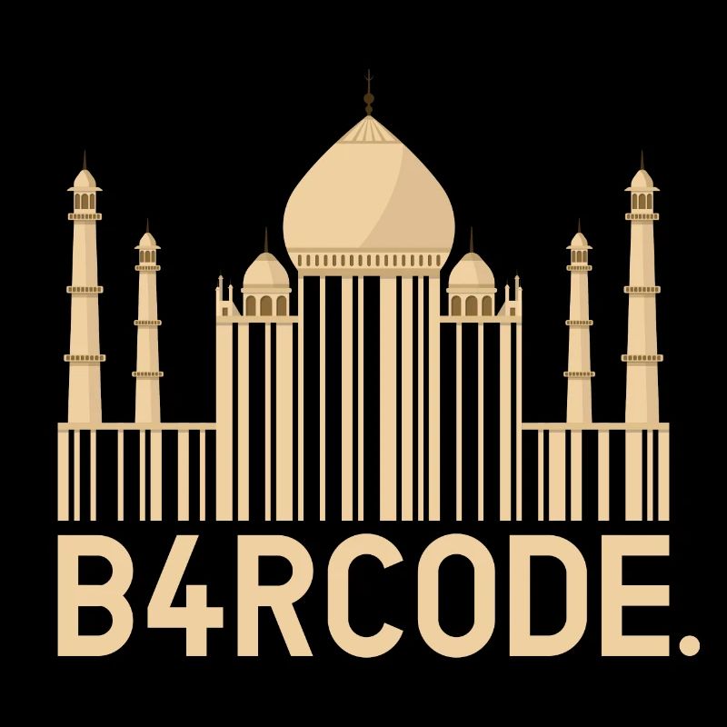 B4RCODE. Taj Mahal