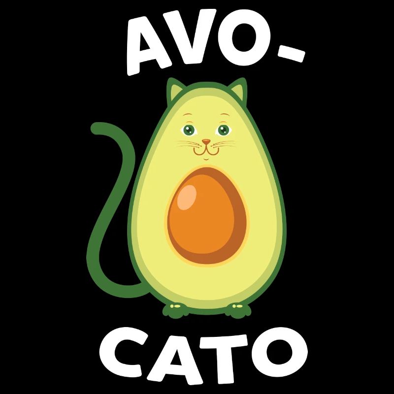 Avocato | Cute Avocado Cat Design