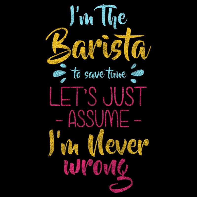 Bartender coffee drinker morning grouch