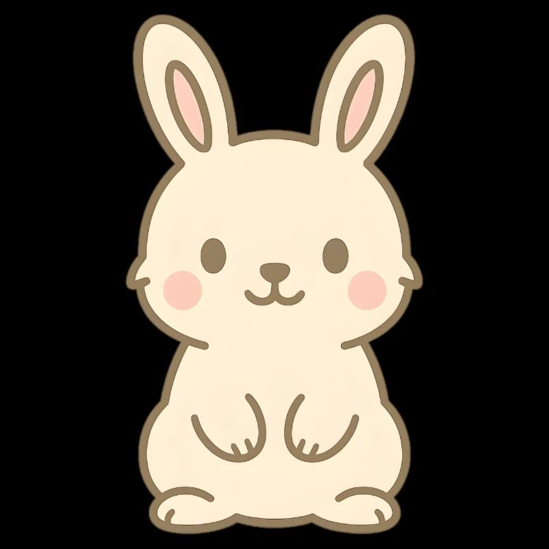 Mignon bébé lapin