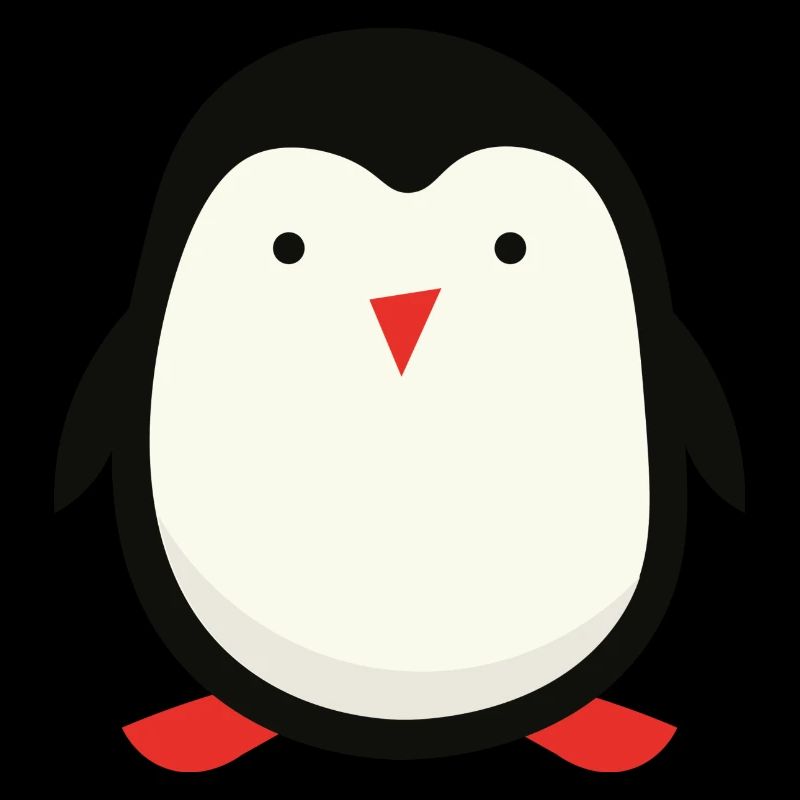 Netter kleiner Pinguin