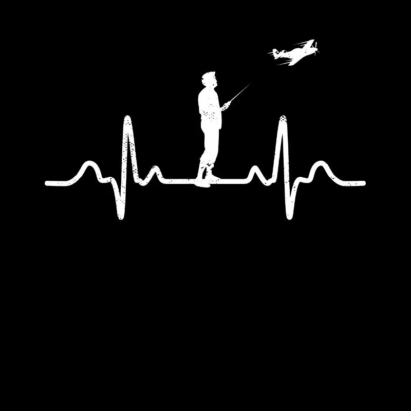Model Flight Heartbeat ECG RC Airplane Airplane Gesc