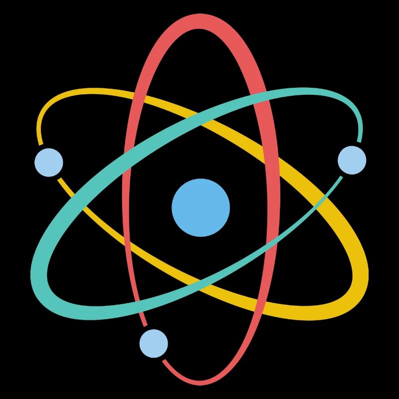 Physik Atom Physiker Geschenk