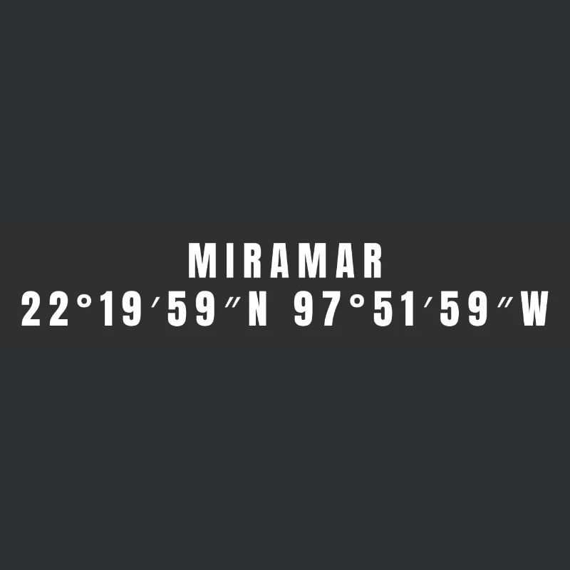 Miramar Mexico Coordinates