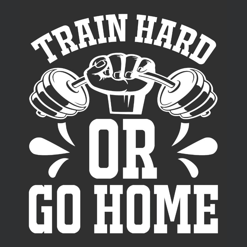 Trainiere hart oder geh nach Hause -