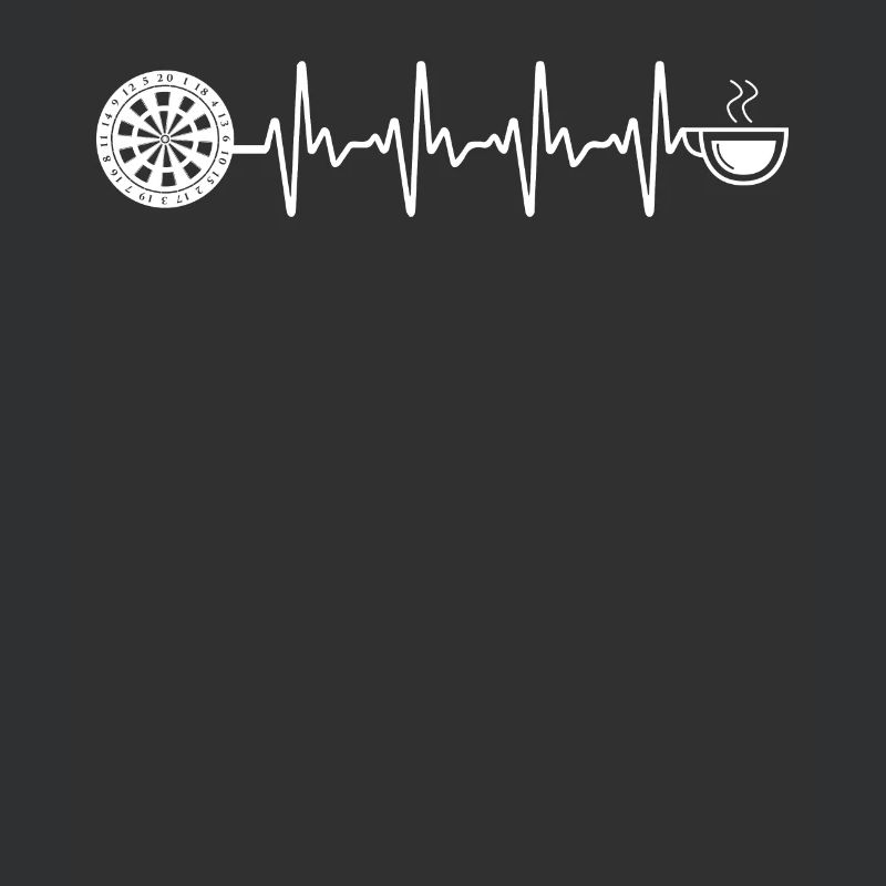 Café - Palpitations cardiaques - Jeu de fléchettes
