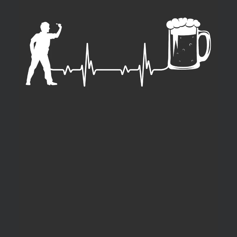 Bière - Palpitations cardiaques - Joueurs de fléchettes -