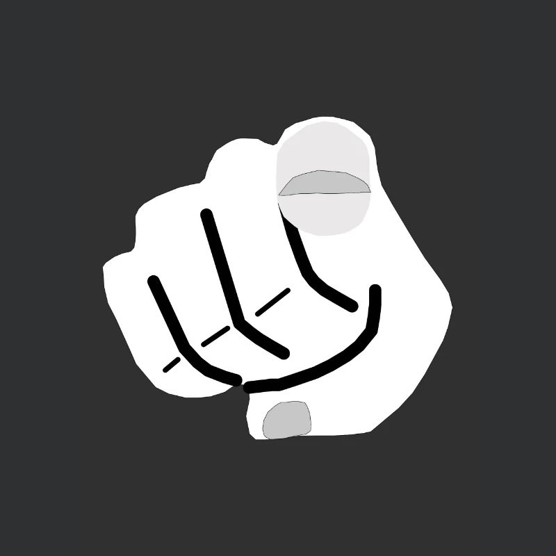 Finger Pointing Show Hand Interpret