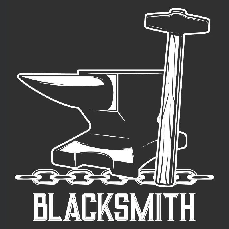 Blacksmith Hammer Anvil