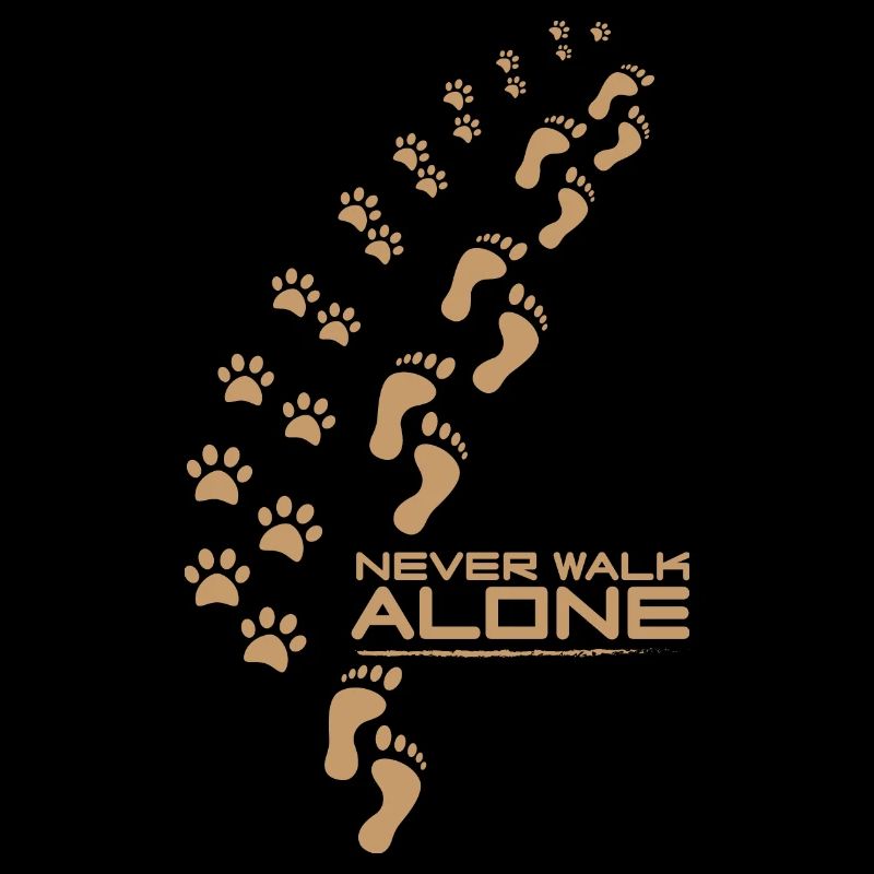 never walk alone dog