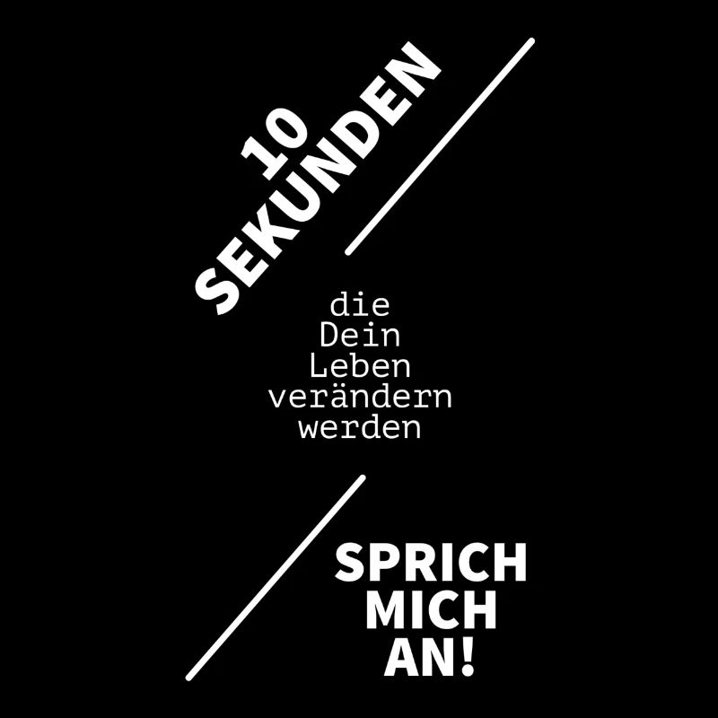 SPRICH MICH AN * Spruch * Anmache * Geschenk