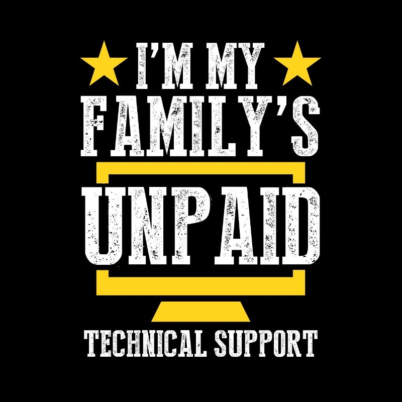 I'm My Family's Unpaid Technical Support Computer