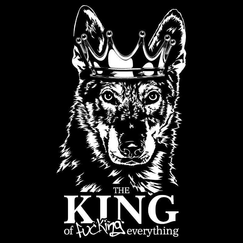 Tschechoslowakischer Wolfhund King Hundespruch