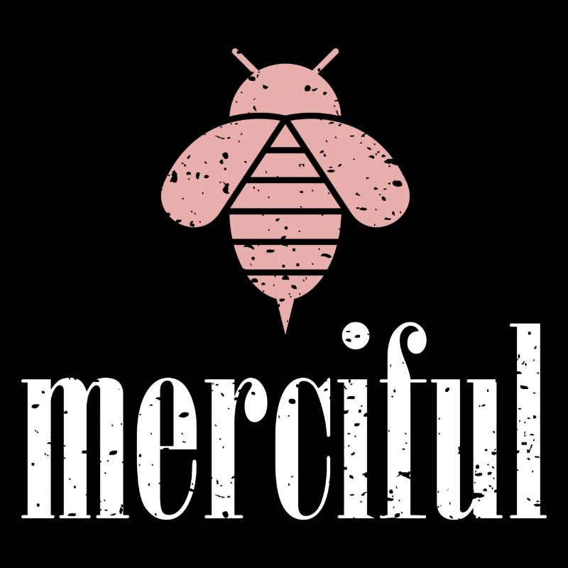 Rosa Bee Merciful Biene Be Merciful