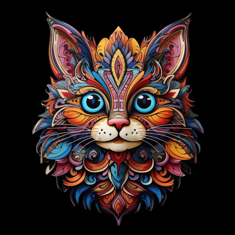 Chat Coloré