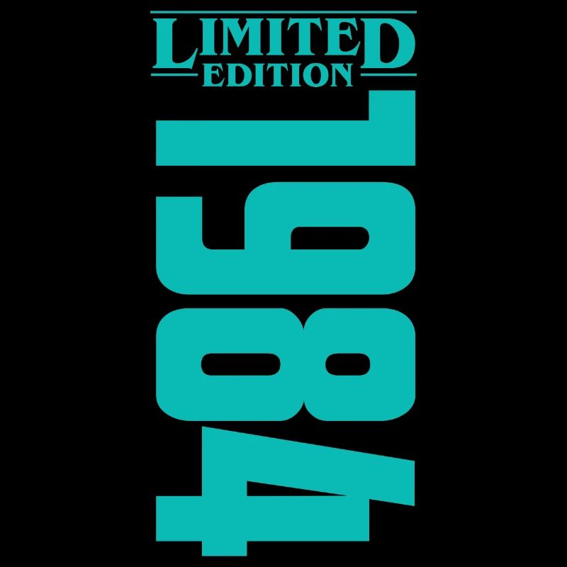 1984 Geburtstagsdesign