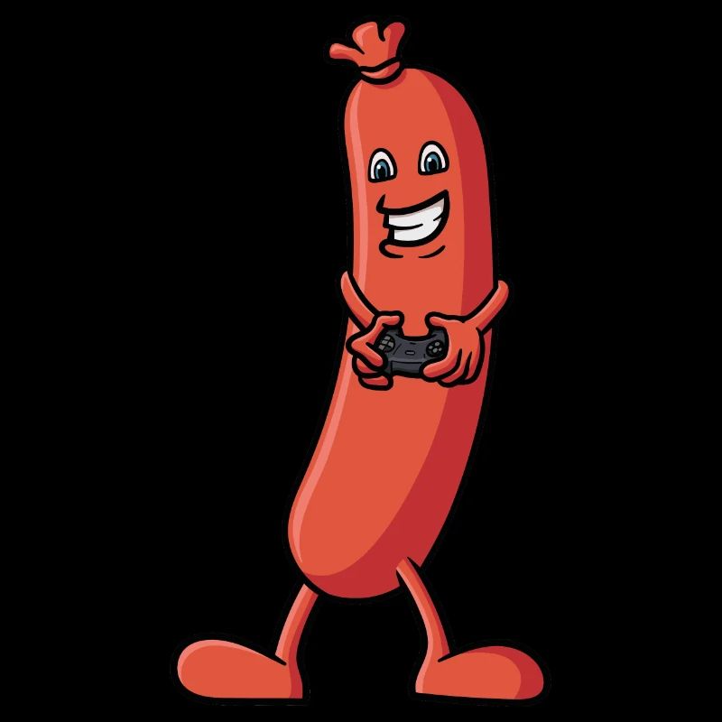 A sausage that gambles