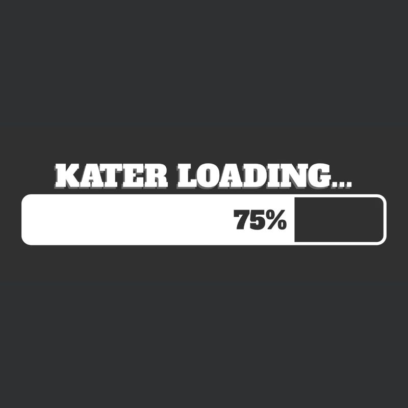 Herren Shirt mit Spruch KATER LOADING