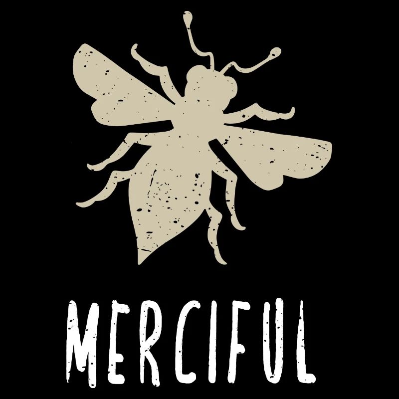 Beige Bee Merciful Biene Be Merciful