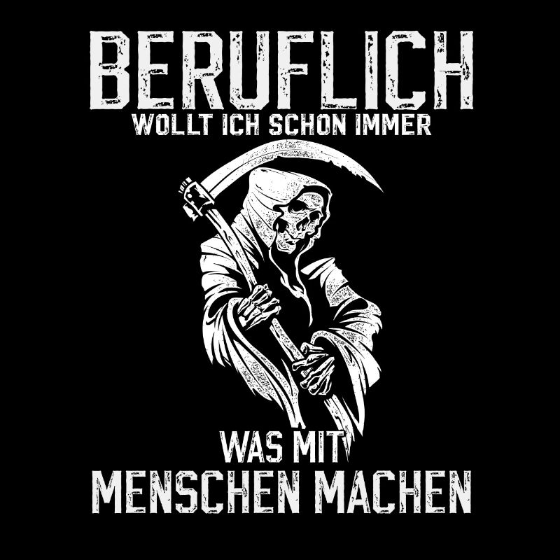Schwarzer Humor Sarkasmus Sensemann