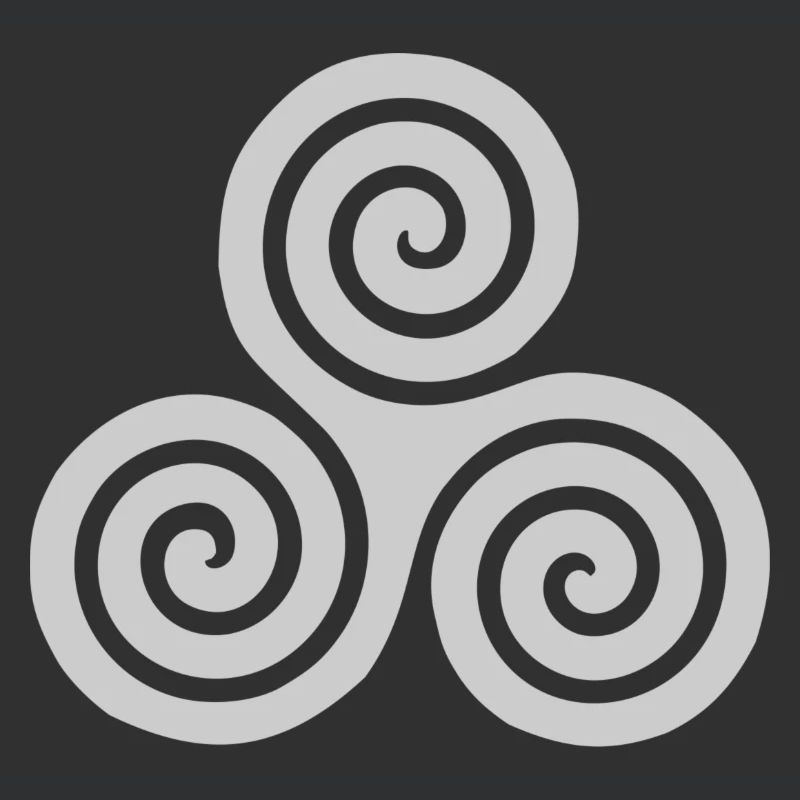 Triskelion grau