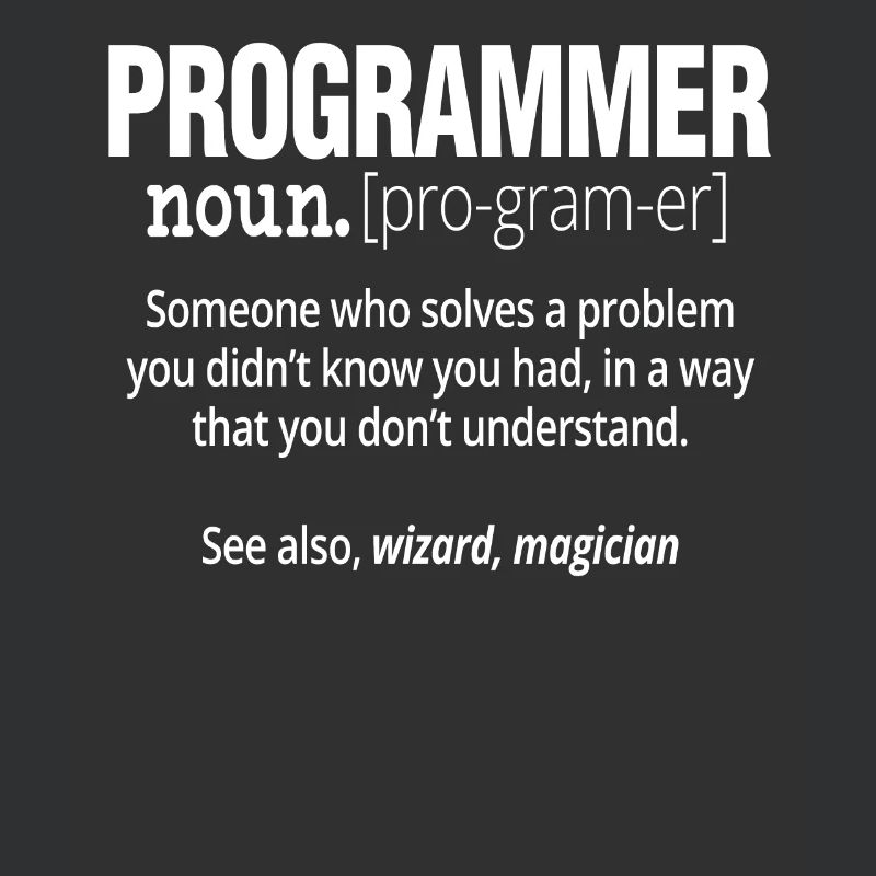 Programmer Noun Funny Software Engineer Coder